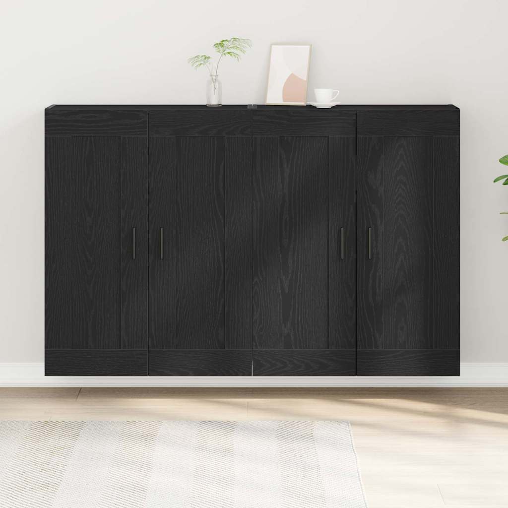 vidaXL Wandmontierter Schrank 2 pcs Artisan-Eiche 69,5 x 34 x 90 cm