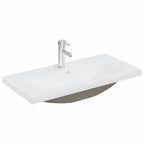 vidaXL Waschbeckenschrank mit Schubladen Altholz 80 x 38,5 x 48 cm