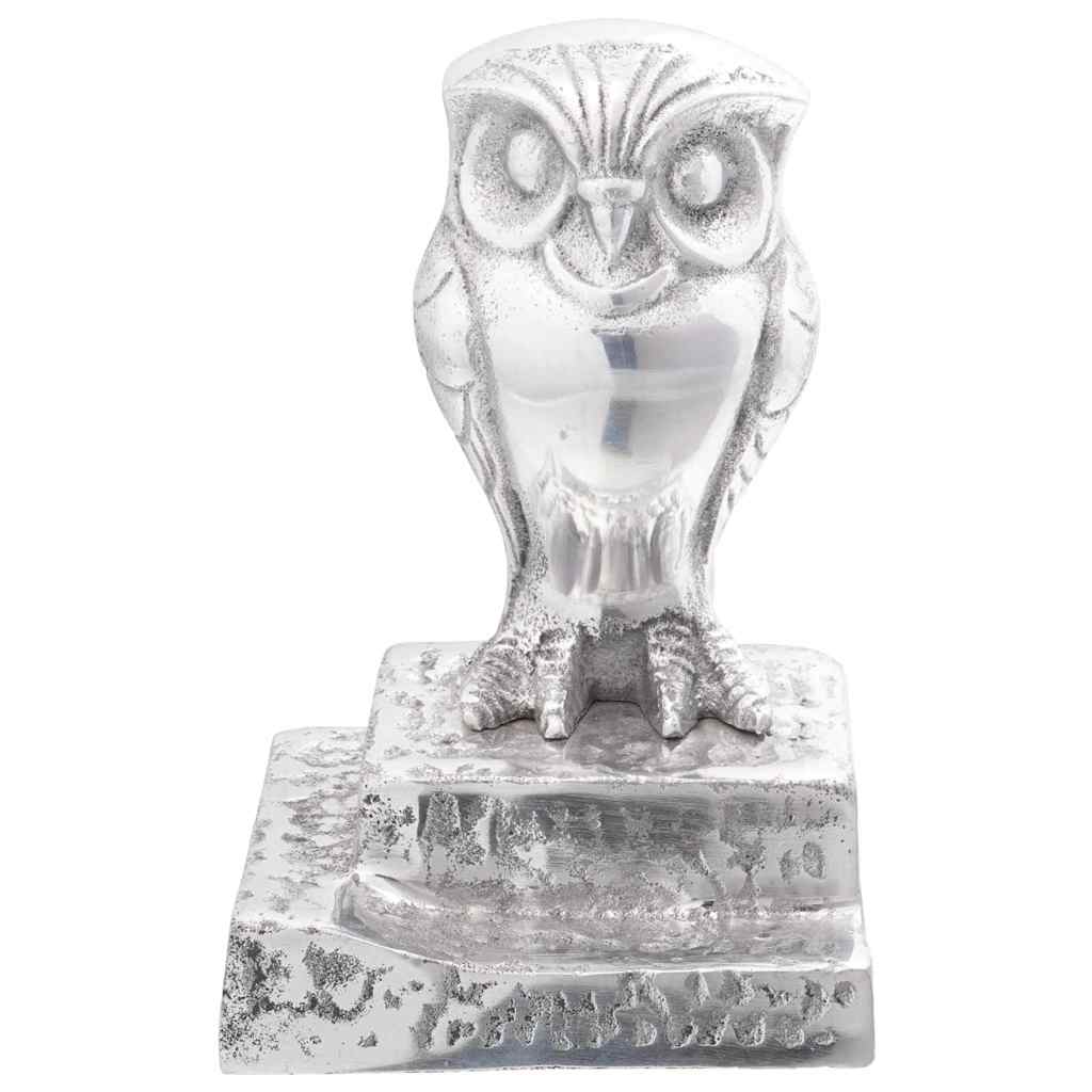 vidaXL Buchstützen 2 pcs Silber 12 x 9 x 19 cm Aluminium