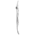 vidaXL Flügel-Skulptur 2 pcs Silber 31 x 5 x 91 cm Aluminium