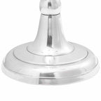 vidaXL Kerzenhalter Silber 39 x 39 x 60 cm Aluminium