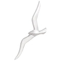 vidaXL Möwe 2 pcs Silber Aluminium