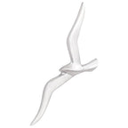 vidaXL Möwe 2 pcs Silber Aluminium