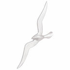 vidaXL Möwe 2 pcs Silber Aluminium