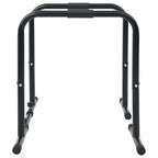 vidaXL Dip-Stange Schwarz 116 x 66 x 74,5 cm Pulverbeschichteter Stahl
