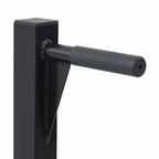 vidaXL Dip Station Schwarz 103,5 x 66,5 x 121,5 cm