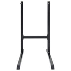 vidaXL Dip Station Schwarz 103,5 x 66,5 x 121,5 cm