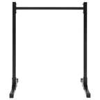 vidaXL Dip Station 2 pcs Schwarz 55 x 90 x 104.5 cm