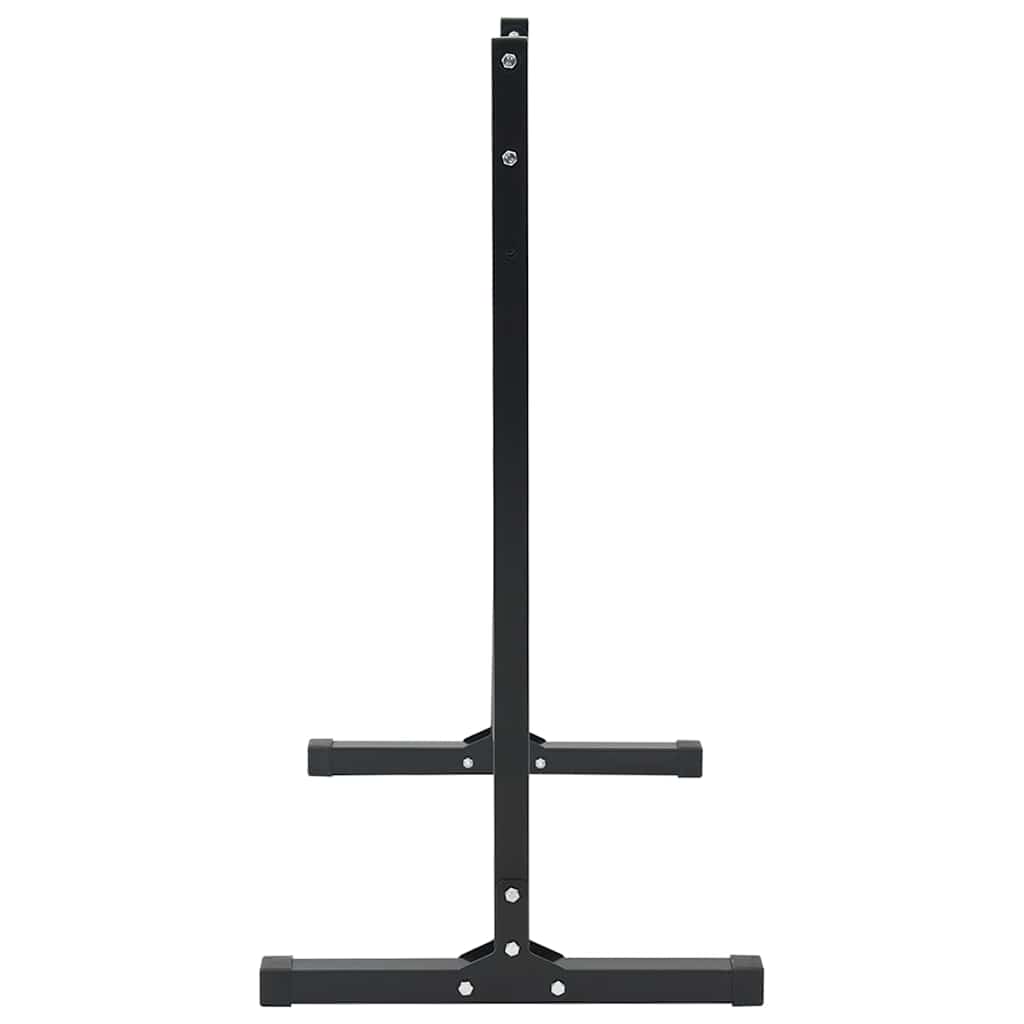 vidaXL Dip Station 2 pcs Schwarz 55 x 90 x 104.5 cm