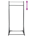 vidaXL Klimmzugstation Schwarz 100,5 x 102 x 234,5 cm