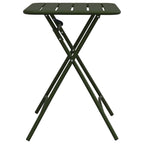 vidaXL Bistrotisch Dunkelgrün 55 x 55 x 72,5 cm