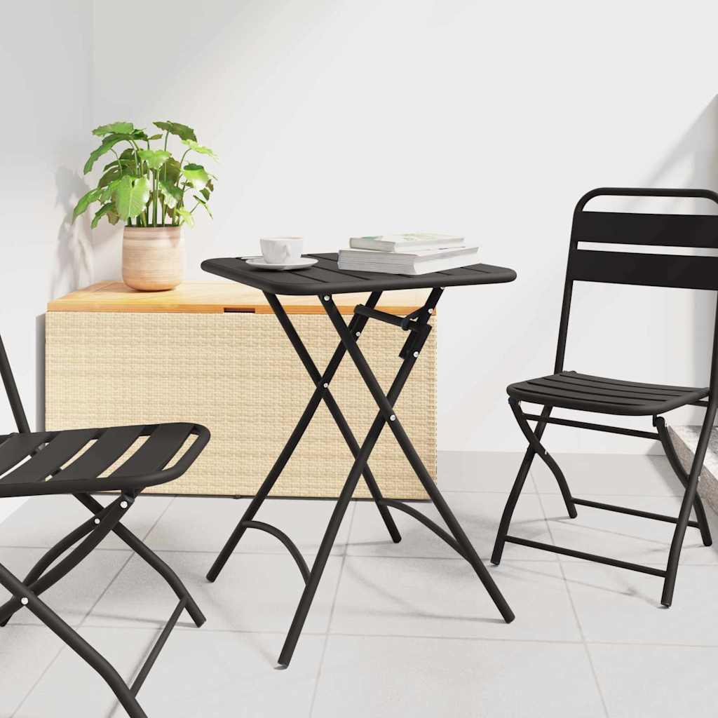 vidaXL Bistrotisch Dunkelgrün 55 x 55 x 72,5 cm