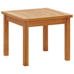 vidaXL Gartensofa-set 3 pcs Cremeweiß Massivholz Akazie