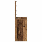 vidaXL Schminktisch mit Spiegel Altholz 50 x 41 x 135 cm Holzwerkstoff
