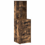 vidaXL Hochboard Räuchereiche 40 x 41 x 135 cm Holzwerkstoff