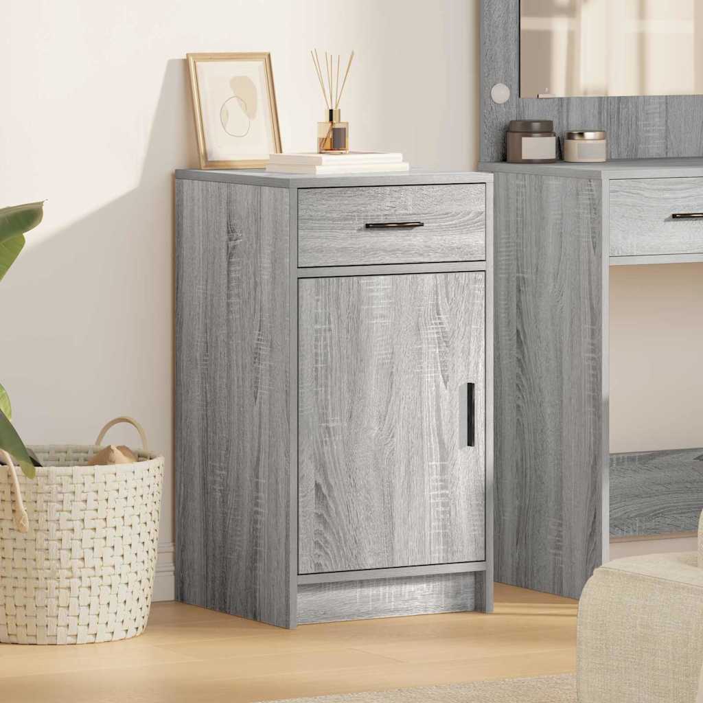 vidaXL Sideboard Graues Sonoma 40 x 40,5 x 75 cm Holzwerkstoff