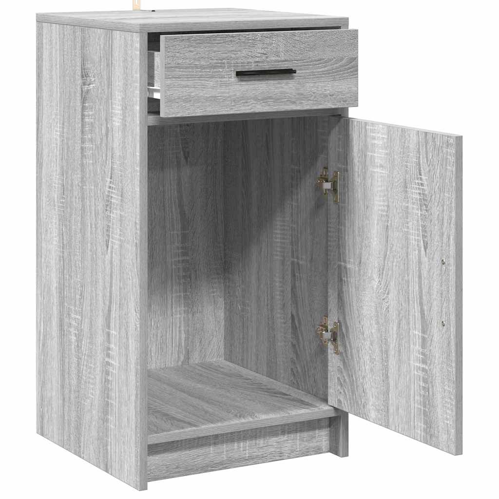 vidaXL Sideboard Graues Sonoma 40 x 40,5 x 75 cm Holzwerkstoff