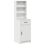 vidaXL Highboard mit Schubladen Weiß 40 x 40,5 x 135 cm Holzwerkstoff