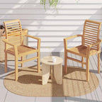 vidaXL Teppich ZIZUR Braun 150 x 80 cm Polypropylen