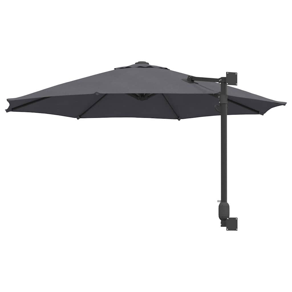 vidaXL Garten-Sonnenschirm Anthrazit 248 x 248 x 148 cm