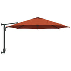 vidaXL Garten-Sonnenschirm Terrakotta 248 x 248 x 148 cm