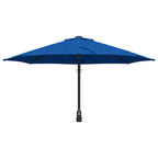 vidaXL Garten-Sonnenschirm Azurblau 248 x 248 x 148 cm
