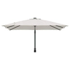 vidaXL Garten-Sonnenschirm Sand 248,5 x 247,5 x 160 cm