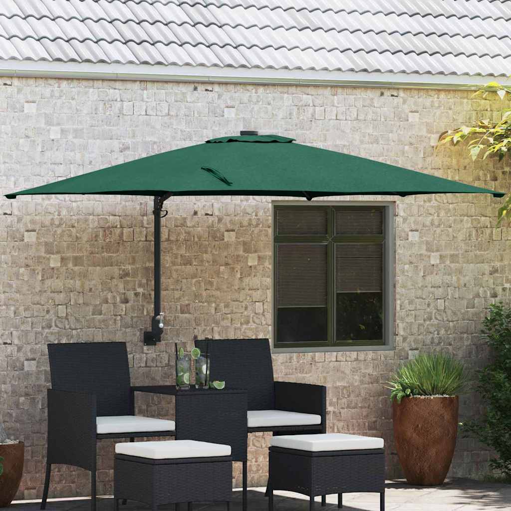vidaXL Garten-Sonnenschirm Anthrazit 248 x 248 x 148 cm