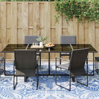 vidaXL Outdoor-Teppich Floral ARAKIL Babyblau und Weiß 400 x 300 cm