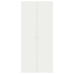 vidaXL Schuhschrank mit Regal Weiß 80 x 35,5 x 180 cm Holzwerkstoff