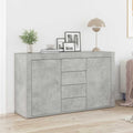 vidaXL Sideboard Beton Grau 120 x 36 x 69 cm Holzwerkstoff