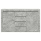 vidaXL Sideboard Beton Grau 120 x 36 x 69 cm Holzwerkstoff