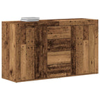 vidaXL Sideboard mit Schubladen Altholz 120 x 36 x 69 cm Holzwerkstoff