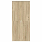 vidaXL Schuhschrank Sonoma-Eiche 80 x 39 x 178 cm Holzwerkstoff