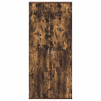 vidaXL Schuhschrank Geräucherte Eiche 80 x 39 x 178 cm Holzwerkstoff