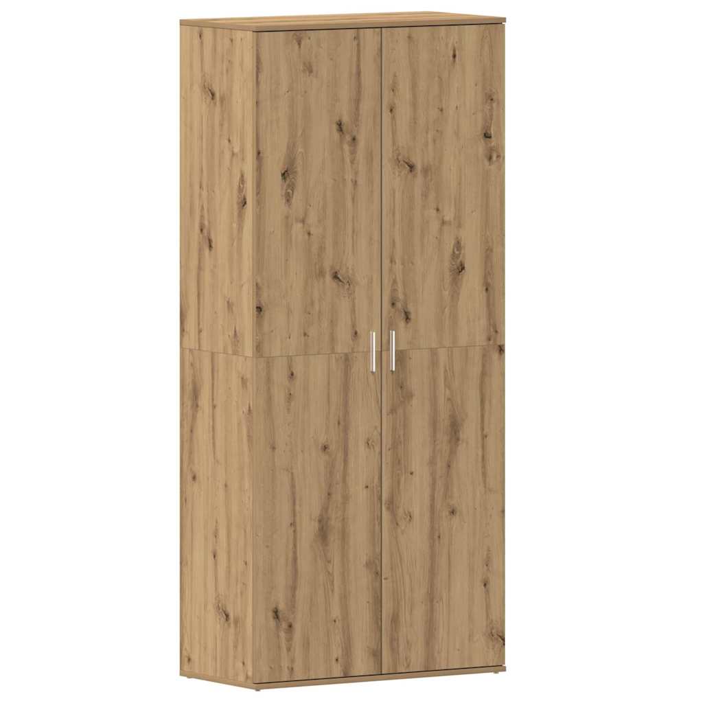 vidaXL Schuhschrank Artisan-Eiche 80 x 39 x 178 cm Holzwerkstoff