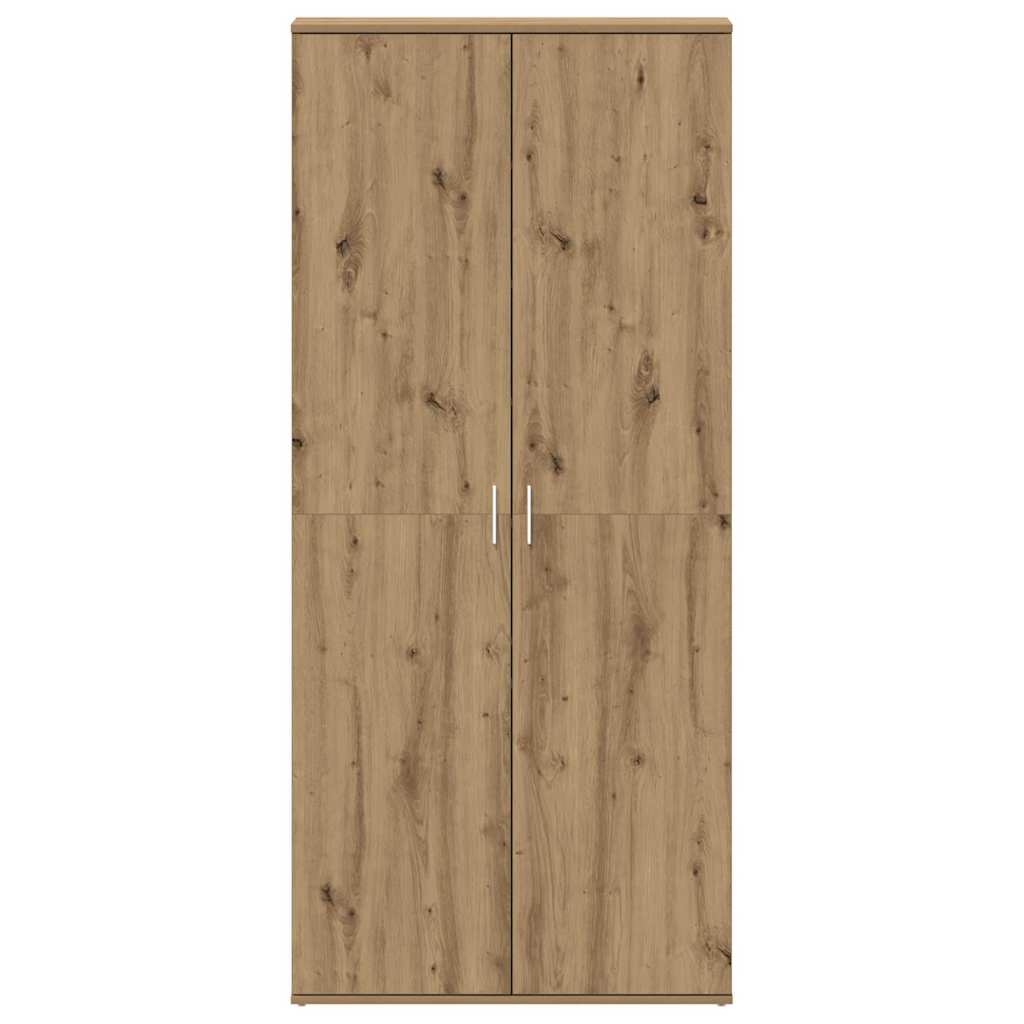 vidaXL Schuhschrank Artisan-Eiche 80 x 39 x 178 cm Holzwerkstoff