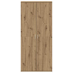 vidaXL Schuhschrank Artisan-Eiche 80 x 39 x 178 cm Holzwerkstoff