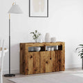 vidaXL Sideboard Altholz 116 x 30 x 75 cm Holzwerkstoff