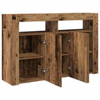 vidaXL Sideboard Altholz 116 x 30 x 75 cm Holzwerkstoff
