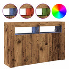 vidaXL Sideboard Altholz 116 x 30 x 75 cm Holzwerkstoff