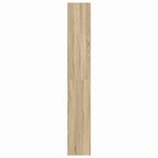 vidaXL Bücherregal Sonoma-Eiche 80 x 30 x 198 cm Holzwerkstoff