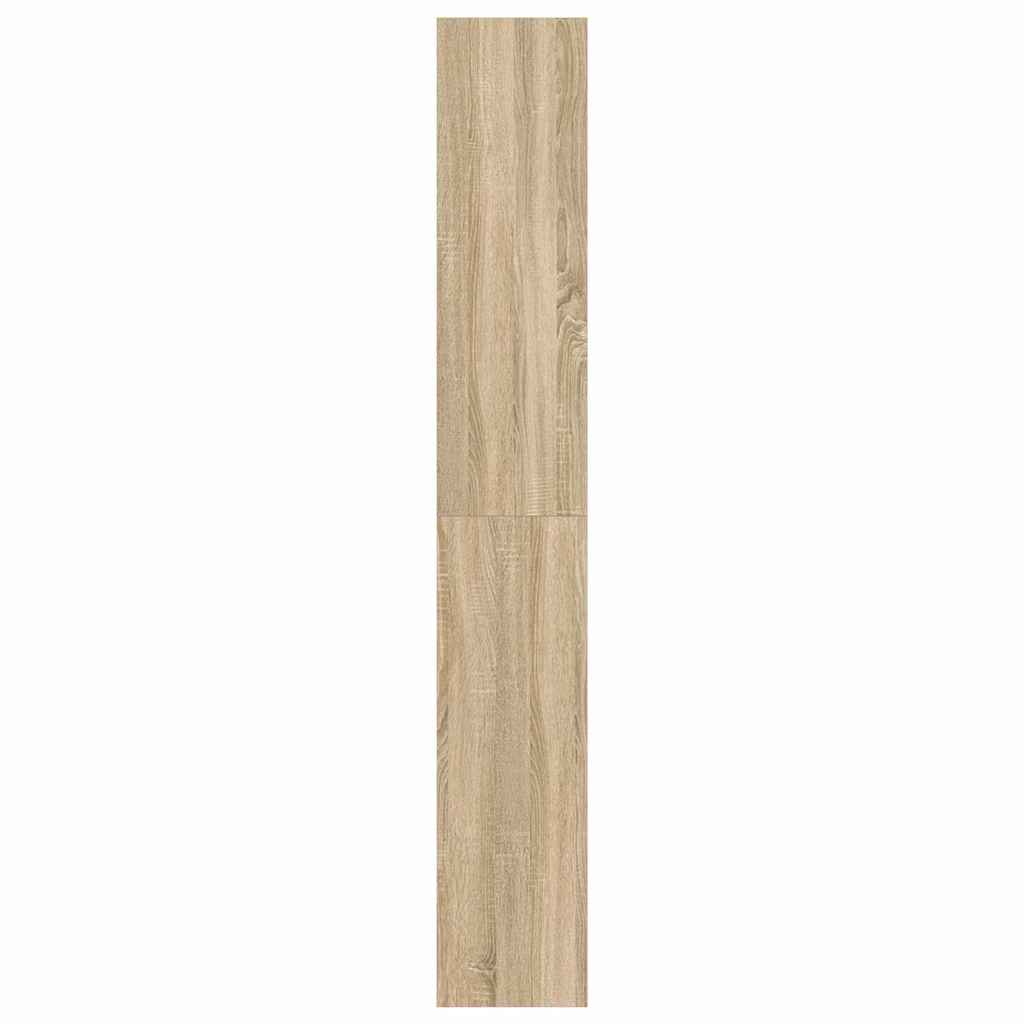 vidaXL Bücherregal Sonoma-Eiche 80 x 30 x 198 cm Holzwerkstoff