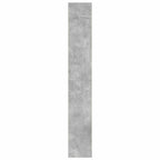 vidaXL Bücherregal Beton Grau 100 x 30 x 198 cm Holzwerkstoff
