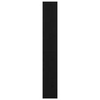 vidaXL Bücherregal Schwarze Eiche 100 x 30 x 198 cm Holzwerkstoff