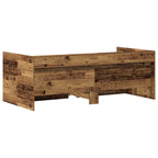 vidaXL Tagesbett mit Kopfteil Altholz 100 x 200 cm Holzwerkstoff