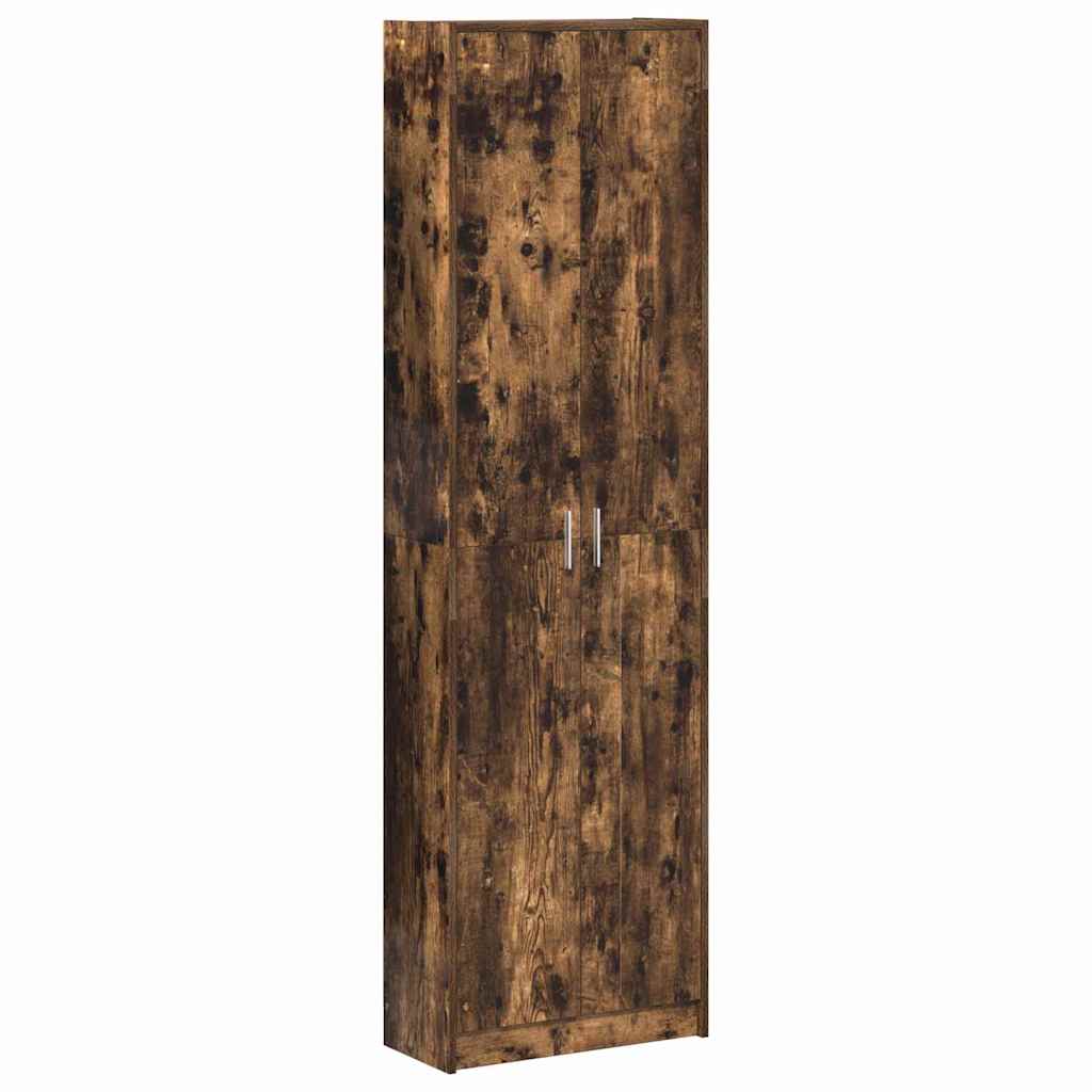 vidaXL Kleiderschrank Geräucherte Eiche 55 x 25 x 189 cm Holzwerkstoff