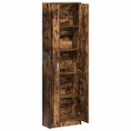 vidaXL Kleiderschrank Geräucherte Eiche 55 x 25 x 189 cm Holzwerkstoff