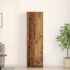 vidaXL Kleiderschrank mit Regal Altholz 55 x 25 x 189 cm Holzwerkstoff