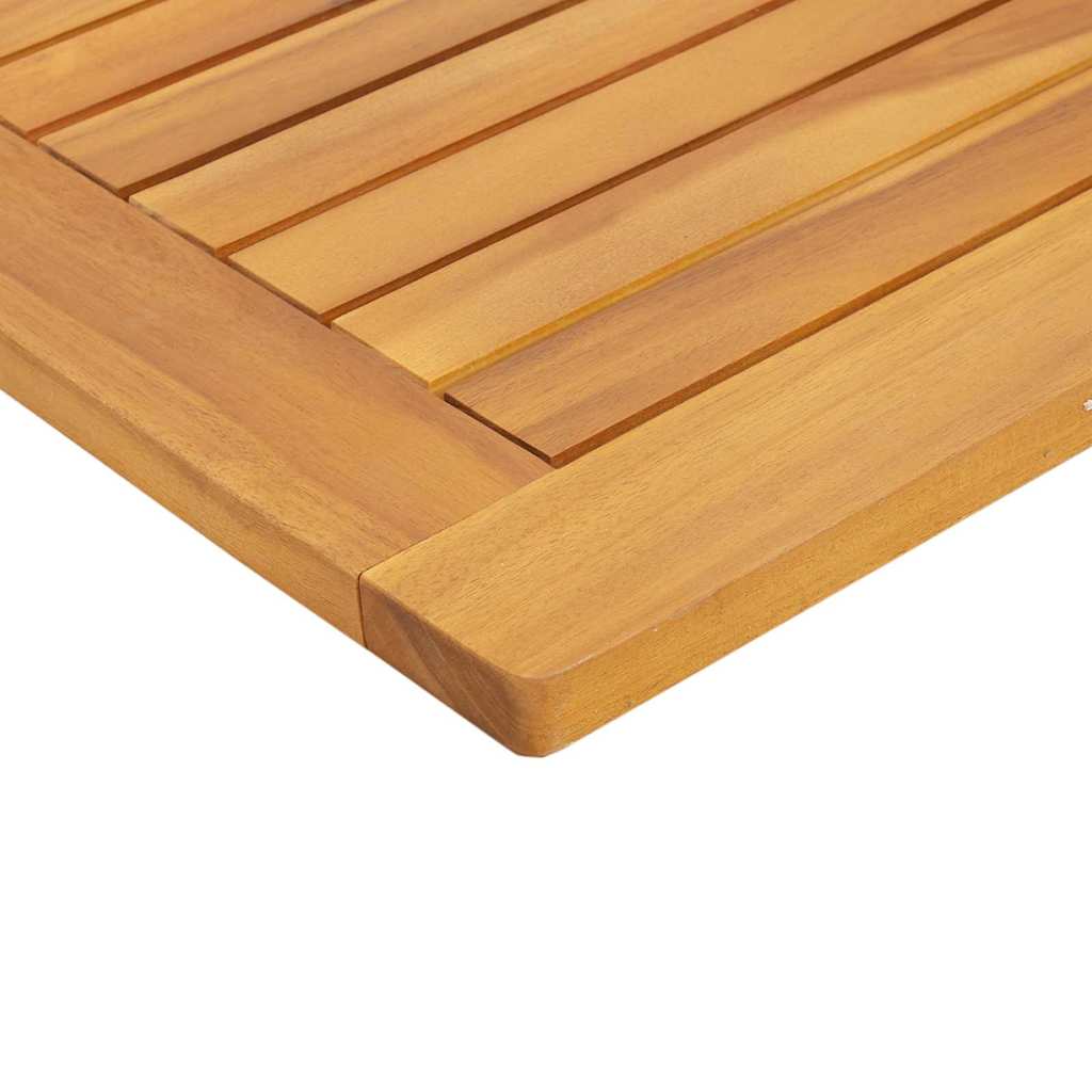 vidaXL Tischplatte Öl-Natur 80 x 40 x 2 cm Massivholz Akazie